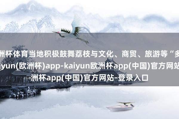 欧洲杯体育当地积极鼓舞荔枝与文化、商贸、旅游等“多业买通”-kaiyun(欧洲杯)app-kaiyun欧洲杯app(中国)官方网站-登录入口