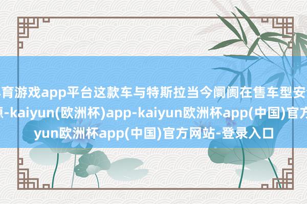 体育游戏app平台这款车与特斯拉当今阛阓在售车型安全同源、时刻同源-kaiyun(欧洲杯)app-kaiyun欧洲杯app(中国)官方网站-登录入口