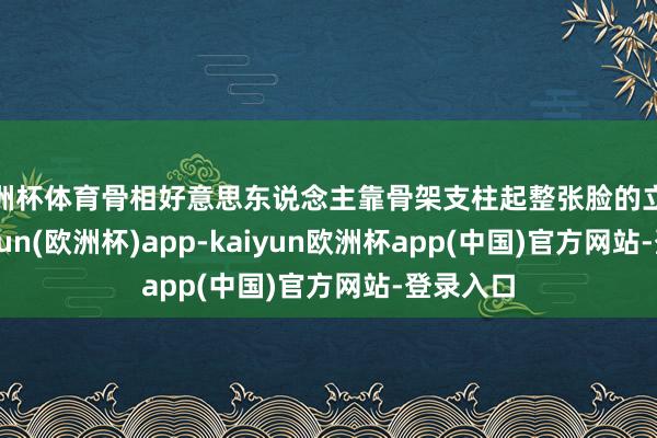 欧洲杯体育骨相好意思东说念主靠骨架支柱起整张脸的立体感-kaiyun(欧洲杯)app-kaiyun欧洲杯app(中国)官方网站-登录入口