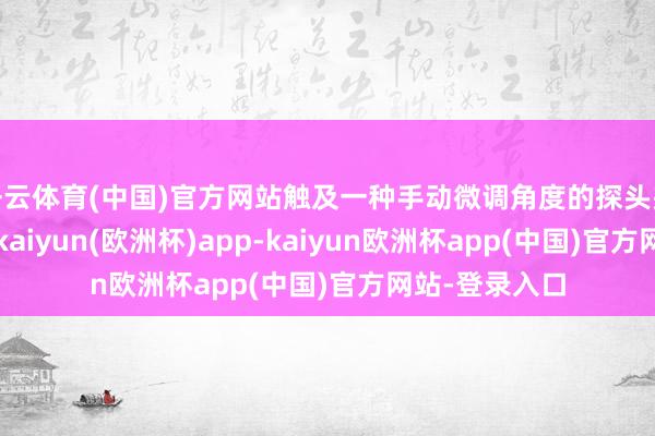 开云体育(中国)官方网站触及一种手动微调角度的探头夹抓装配限度-kaiyun(欧洲杯)app-kaiyun欧洲杯app(中国)官方网站-登录入口