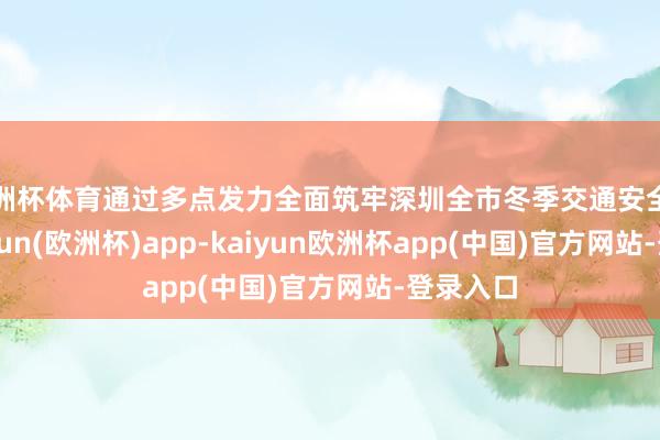 欧洲杯体育通过多点发力全面筑牢深圳全市冬季交通安全防地-kaiyun(欧洲杯)app-kaiyun欧洲杯app(中国)官方网站-登录入口