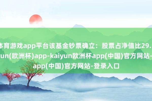 体育游戏app平台该基金钞票确立：股票占净值比29.51%-kaiyun(欧洲杯)app-kaiyun欧洲杯app(中国)官方网站-登录入口