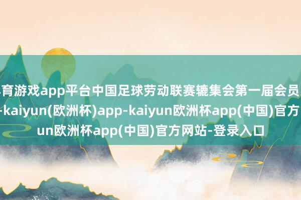 体育游戏app平台中国足球劳动联赛辘集会第一届会员大会在北京召开-kaiyun(欧洲杯)app-kaiyun欧洲杯app(中国)官方网站-登录入口